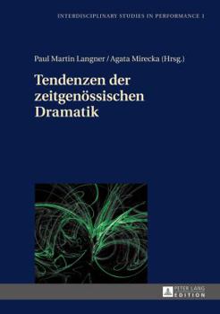 Hardcover Tendenzen der zeitgenoessischen Dramatik [German] Book