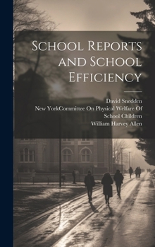 Hardcover School Reports and School Efficiency Book