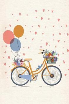 Paperback Discreet Password Book: Never Forget A Password Again! 6" x 9" Lovely Bike With Balloon And Flowers Design, Password Book With Tabbed Large Al [Large Print] Book