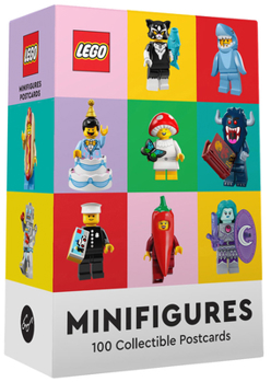Gift Lego Minifigures: 100 Collectible Postcards Book