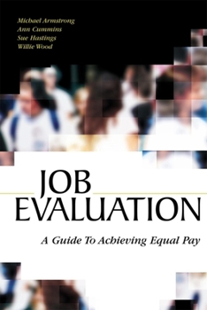 Hardcover Job Evaluation: A Guide to Achieving Equal Pay Book