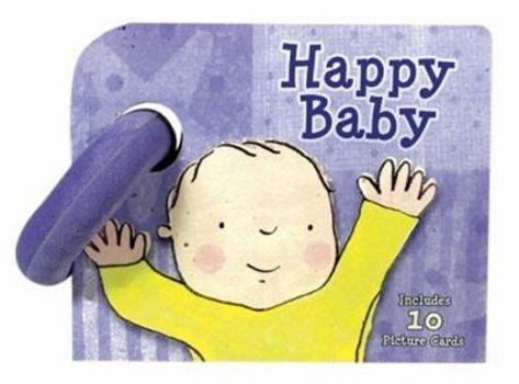 Board book Happy Baby: A Book of Emotions [With Magnetic PlushWith 10 Look-And-Learn Flashcards] Book