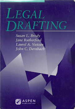 Paperback Legal Drafting Book
