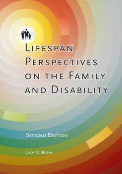 Paperback Lifespan Perspectives on the Family and Disability Book