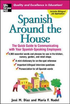 Paperback Spanish Around the House Book