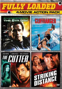 DVD The 6th Day / The Cutter / Cliffhanger / Striking Distance Book