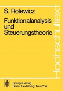 Paperback Funktionalanalysis Und Steuerungstheorie [German] Book