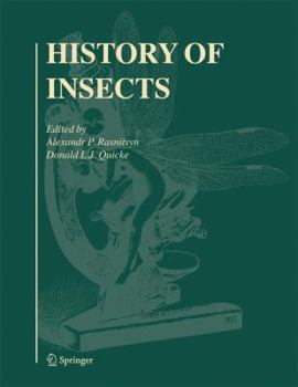 Hardcover History of Insects Book