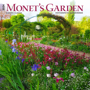 Calendar Monet's Garden 2024 Square Book