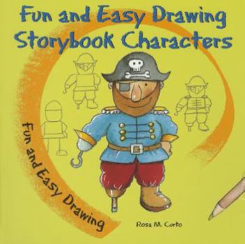 Paperback Fun and Easy Drawing Storybook Characters Book