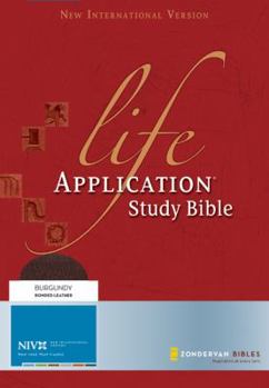 Leather Bound Life Application Study Bible-NIV Book