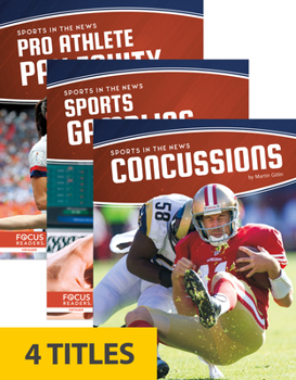 Paperback Sports in the News (Set of 4) Book