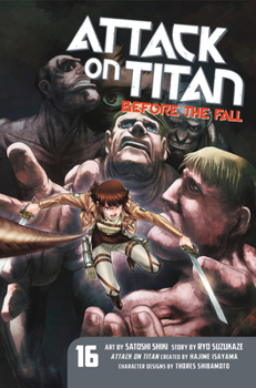 Paperback Attack on Titan: Before the Fall 16 Book
