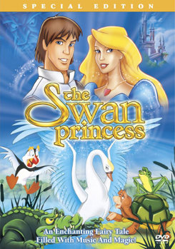 DVD The Swan Princess Book