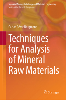 Hardcover Techniques for Analysis of Mineral Raw Materials Book