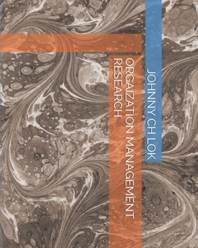 Paperback Orgaization Management Research Book
