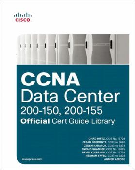 Hardcover CCNA Data Center (200-150, 200-155) Official Cert Guide Library Book