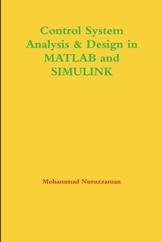 Paperback Control System Analysis & Design in MATLAB and SIMULINK Book
