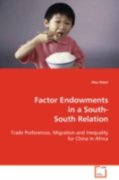Paperback Factor Endownments in a South-South Relation Book