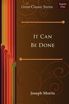 Paperback It Can Be Done Book