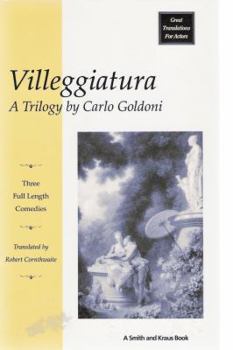Hardcover Carlo Goldoni's Villeggiatura Trilogy Book