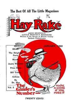 Paperback Hay Rake, V2 N4, Jan 1922 Book