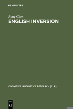 Hardcover English Inversion: A Ground-Before-Figure Construction Book