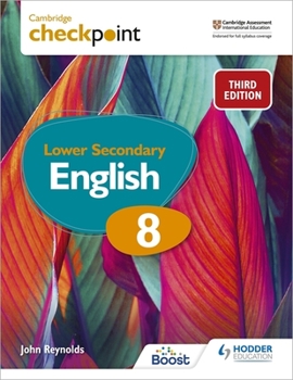 Paperback Cambridge Checkpoint Lower Secondary English Student's Book 8: Hodder Education Group Book