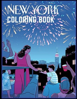 Paperback New York Coloring Book