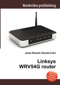 Paperback Linksys Wrv54g Router Book