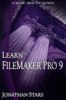 Paperback Learn FileMaker Pro 9 Book