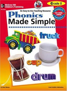 Paperback Phonics Made Simple, Grade 1 Book