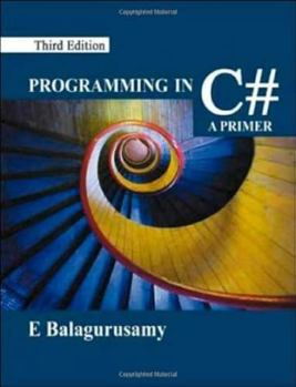 Paperback Programming in C#: A Primer Book