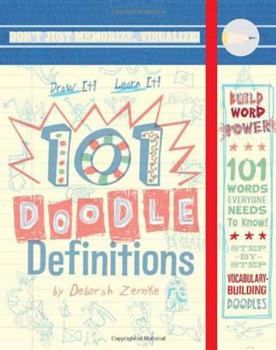 Paperback 101 Doodle Definitions [With Pens/Pencils] Book