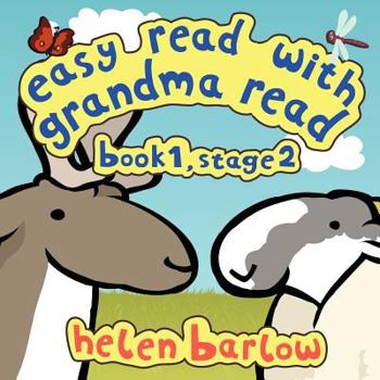 Paperback Easy Read with Grandma Read: Book 1, Stage 2 Book