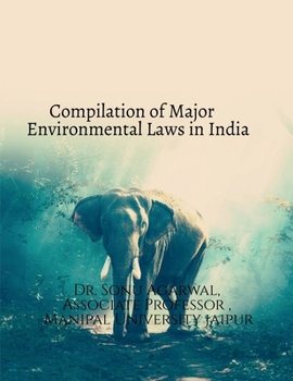 Paperback Compilation of major environmental laws in India Book
