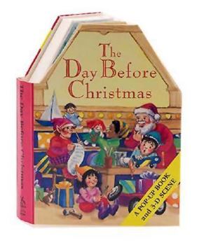 Hardcover The Day Before Christmas Diorama Book