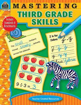 Paperback Mastering Third Grade Skills Book