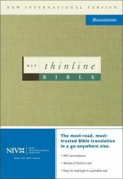 Leather Bound Thinline Bible-NIV [Large Print] Book