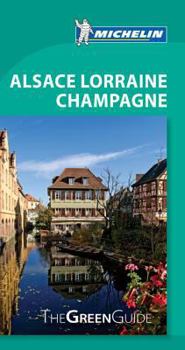 Paperback Michelin Green Guide Alsace Lorraine Champagne Book