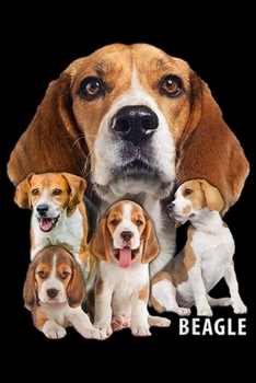 Beagle: I Love My Beagle Dog Themed Funny Beagle Lover Journal/Notebook Blank Lined Ruled 6x9 100 Pages