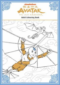 Paperback Avatar the Last Airbender: Adult Colouring Book (Nickelodeon) Book