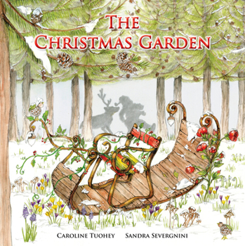 Hardcover The Christmas Garden Book