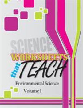 Paperback Worksheets that Teach: Environmental Science, Volume I Book