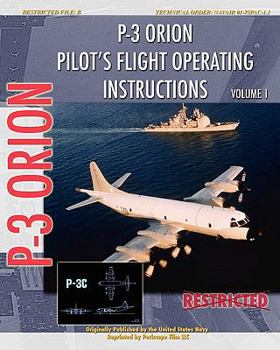 Paperback P-3 Orion Pilot's flight Operating Instructions Vol. 1 Book