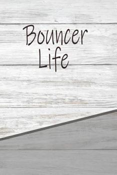 Bouncer Life: Personalized Rustic Isometric Dot Notebook 120 pages 6"x9"