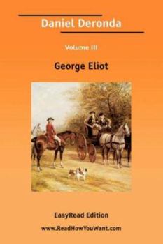 Paperback Daniel Deronda: Easyread Edition Book