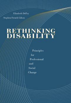 Paperback Rethinking Disability: Principles for Professional and Social Change Book