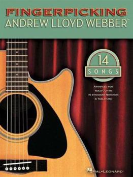 Paperback Fingerpicking Andrew Lloyd Webber Book