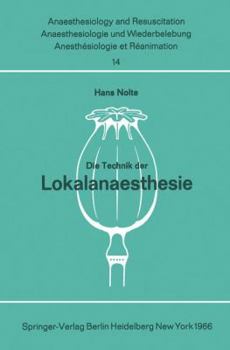 Paperback Die Technik Der Lokalanaesthesie [German] Book